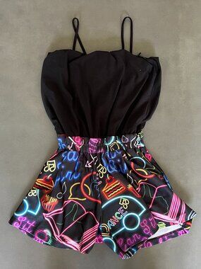 EUC Zara Terez Sleeveless Dance Romper Dress Sz S 4-6